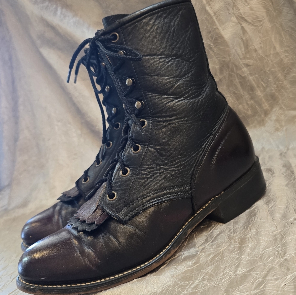 LAREDO ROPER BOOTS SZ8 - Picture 10 of 16